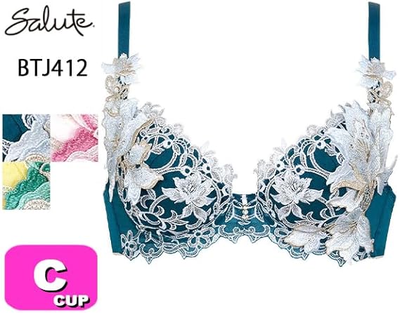 C75M ワコール サルート 12G BTJ412 プッシュアップブラ＆ショーツ ワコール Wacoal サルート Salute 12G BTJ412 P-UP ブラジャー C
